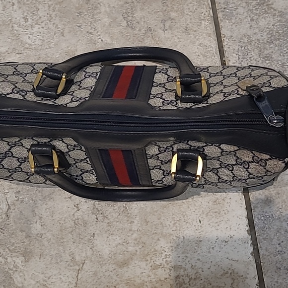 GUCCI*RARE*70's* SUPREME/SHERRY LINE**MONOGRAM BAG  LIMITED EDITION - Picture 13 of 14